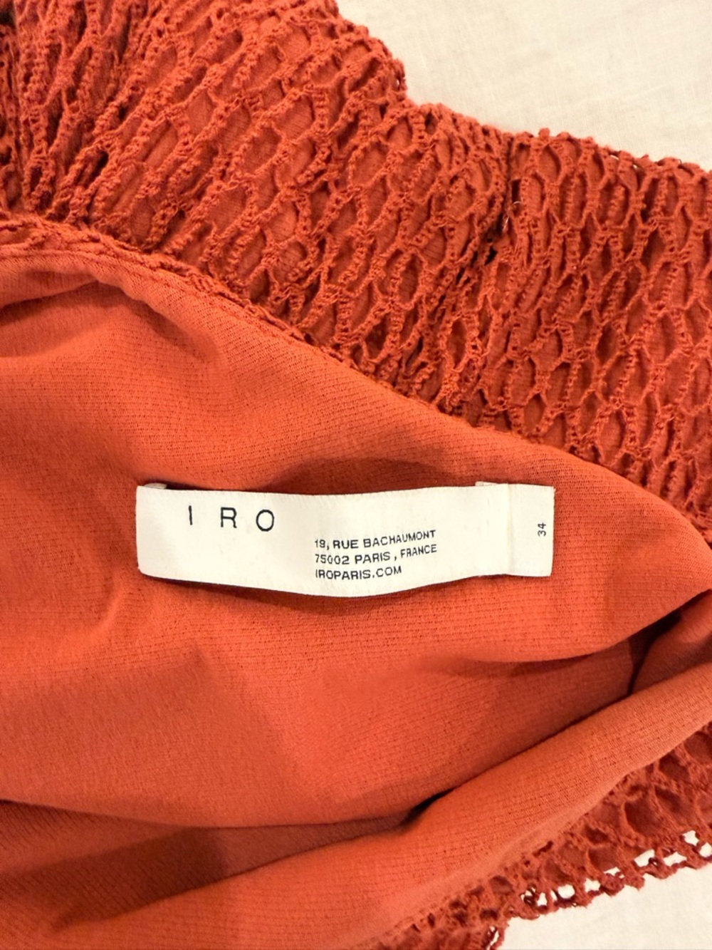 IRO One-Shoulder Mini Dress - Picture 5 of 5